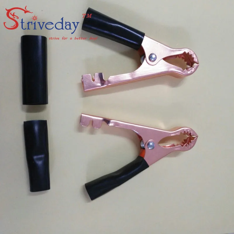 10 шт./пакет с круглым носком зубами зажимы типа крокодил зажим для автомобильного