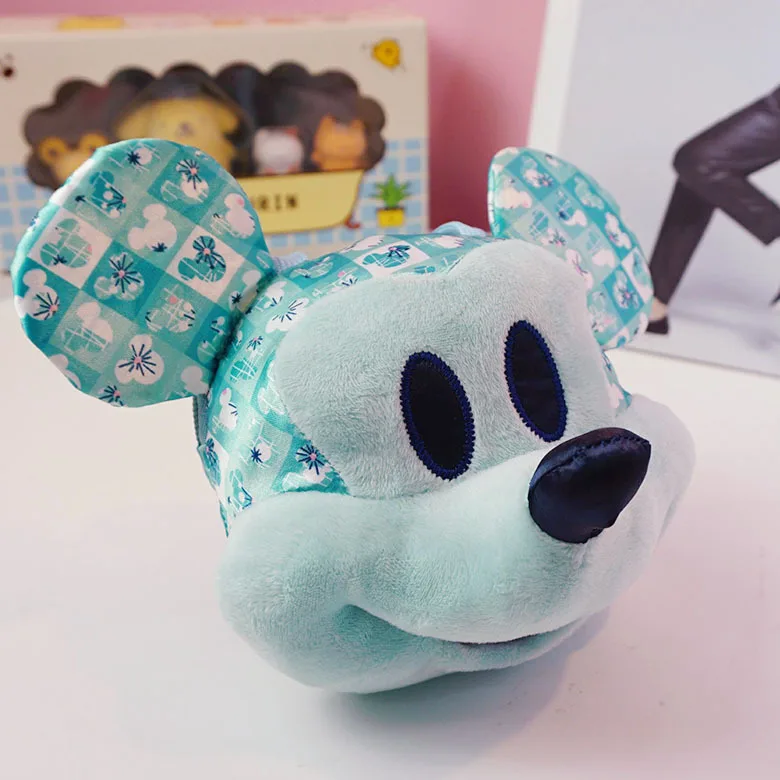 Disney Микки Маус Детская кукла кошелек монета плечо сумка плюшевая сумка кошелек мультфильм плюшевый Кошелек девочка ребенок подарок кукла-сумка