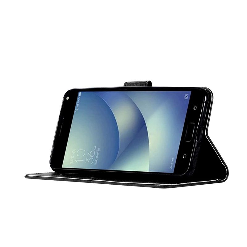 Чехол s для Asus ZC 554KL Zenfone 4 MAX ZC554KL двойной флип чехол телефона Zenfone4 554 KL кожаный