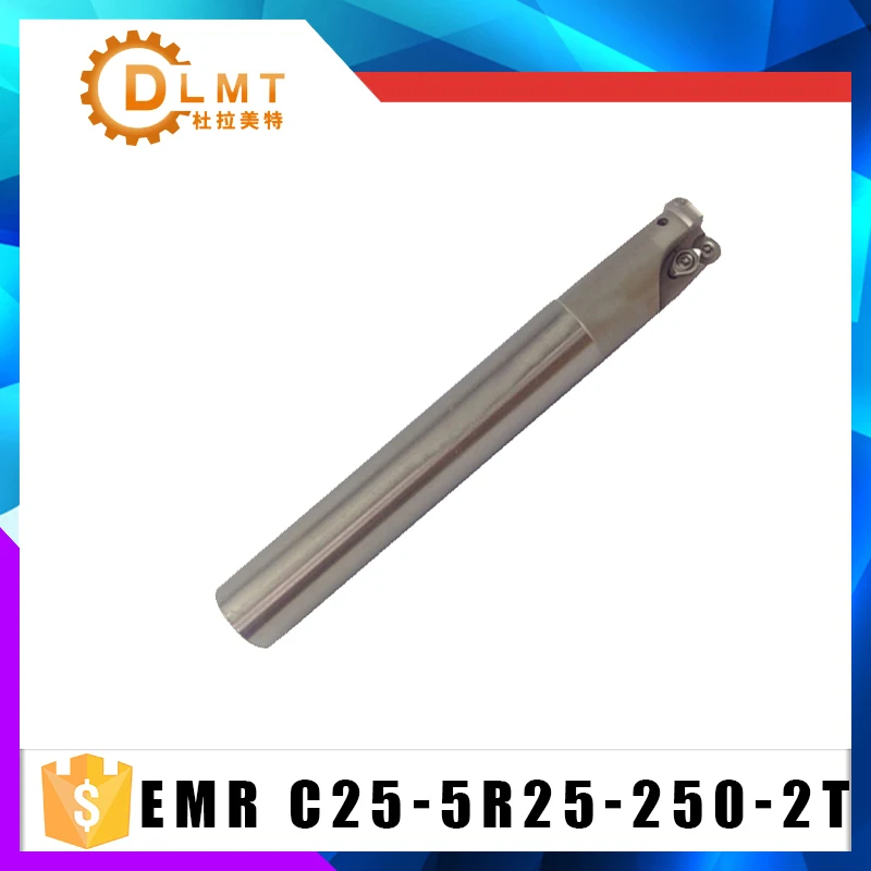 Фрезерные стержня Эми 5R C25 25 250L 2 T ЧПУ Нож для RPMW1003 концом Арбор Режущий