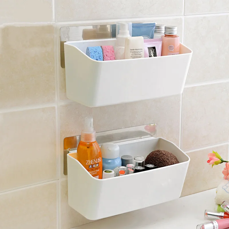 

High quality Storage rack shelf bathroom shelf wall-mounted Storage rack cosmetic orgnaizer bathroom accessories