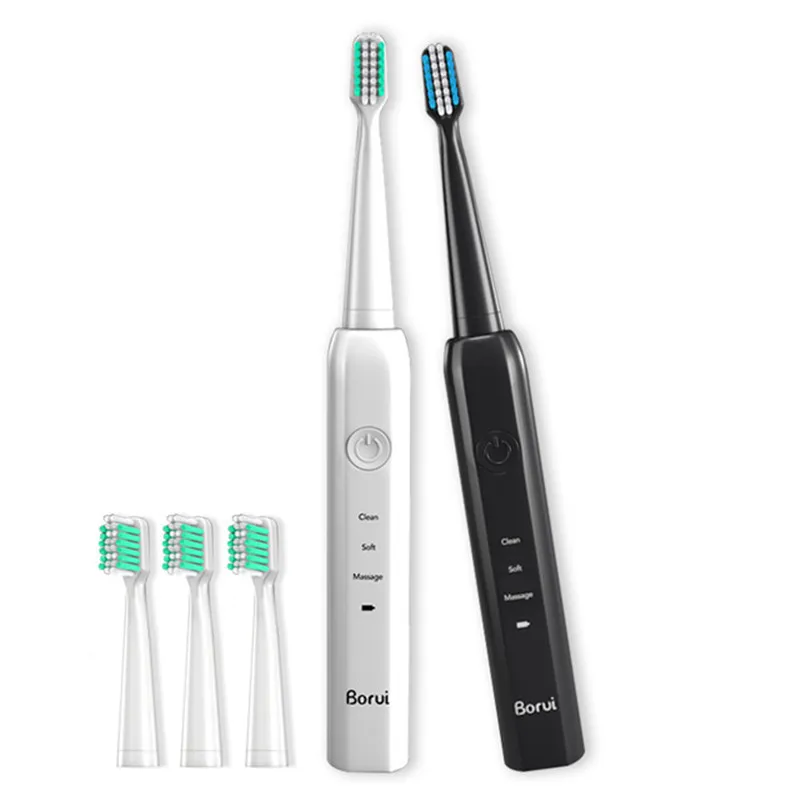 

Adult sonic electric toothbrush inductive charging dupont brush head acoustic electric toothbrush 3 mode clean