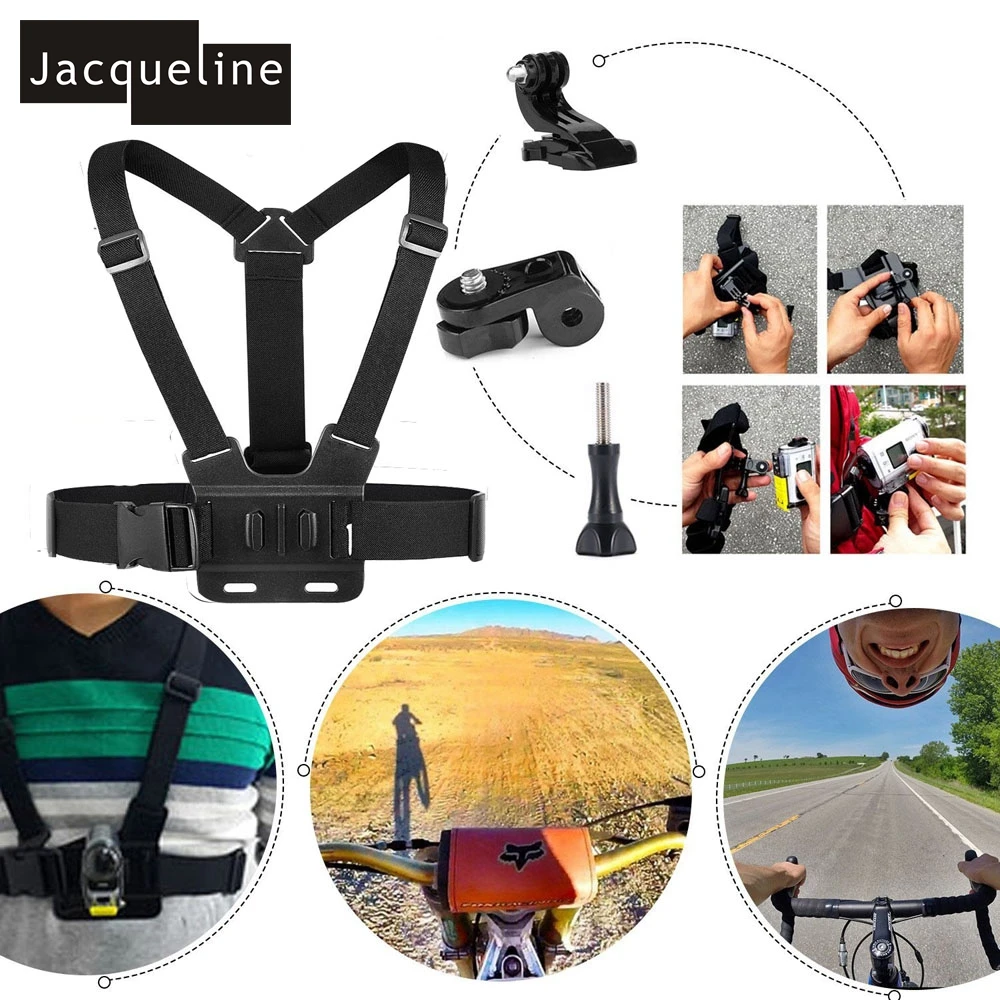 Комплект аксессуаров для экшн камеры Jacqueline For Ion Air Pro Sony HDR AS200V AS30V AS100V AS20 AZ1 mini Yi 4 k с
