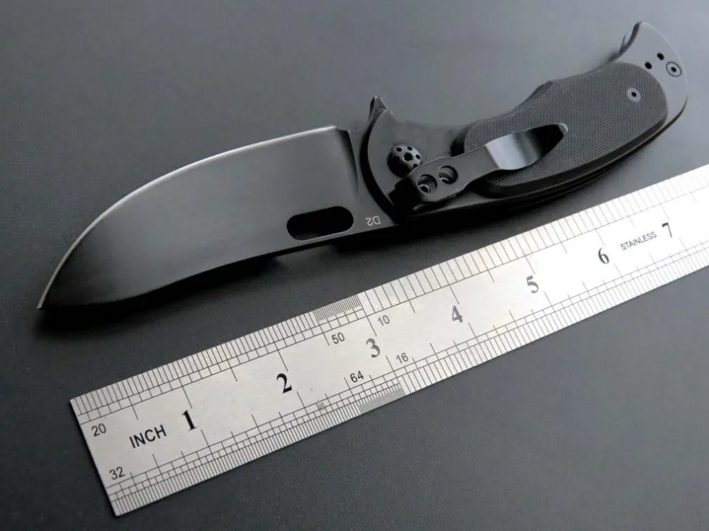 New EF330 Camping Hunting Knife D2 Steel Black G10 Handle EDC Folding Knives Tactical Survival Tools | Инструменты
