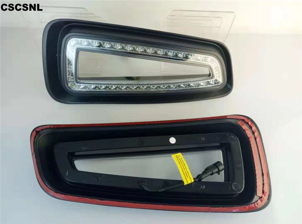 CSCSNL 2PCS For Ford Raptor F150 2010 2011 2012 2013 LED DRL Daytime Running Lights Daylight car lights fog lights