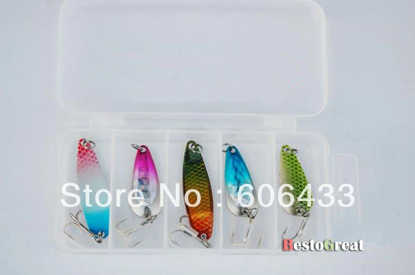 5 шт. рыболовные приманки тройные Крючки искусственные 7 г|spinner bait 7g|spinner baitlure spoon |