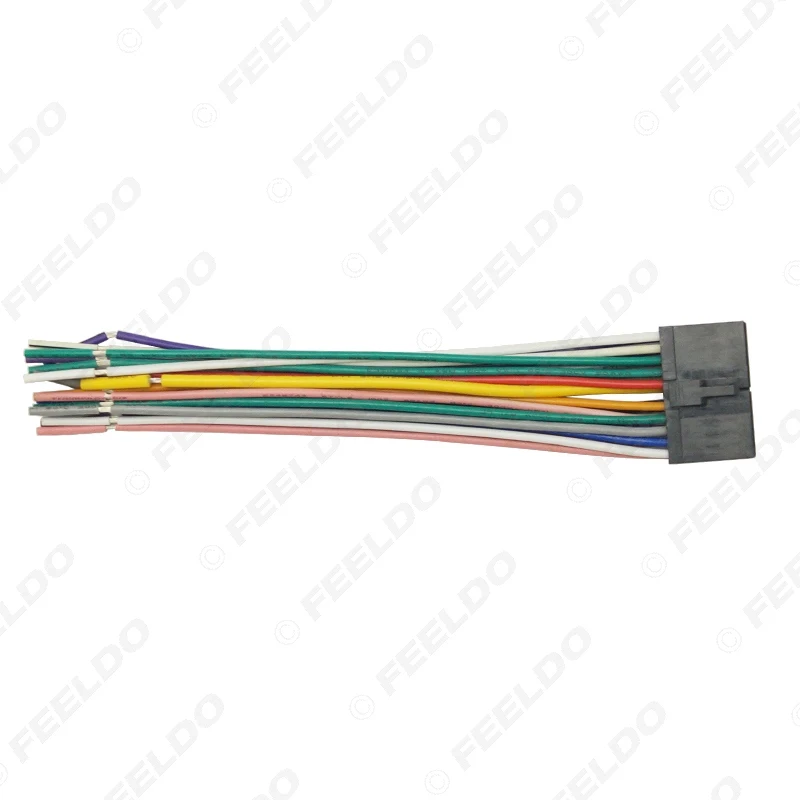 FEELDO 10 шт. 20Pin Универсальный Aftermarket автомобильный головный блок DVD стерео радио