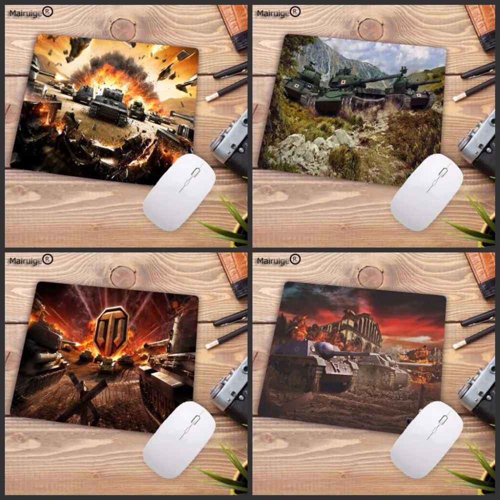 Коврик для мыши Mairuige нескользящий игровой коврик сделай сам с логотипом World Of Tank