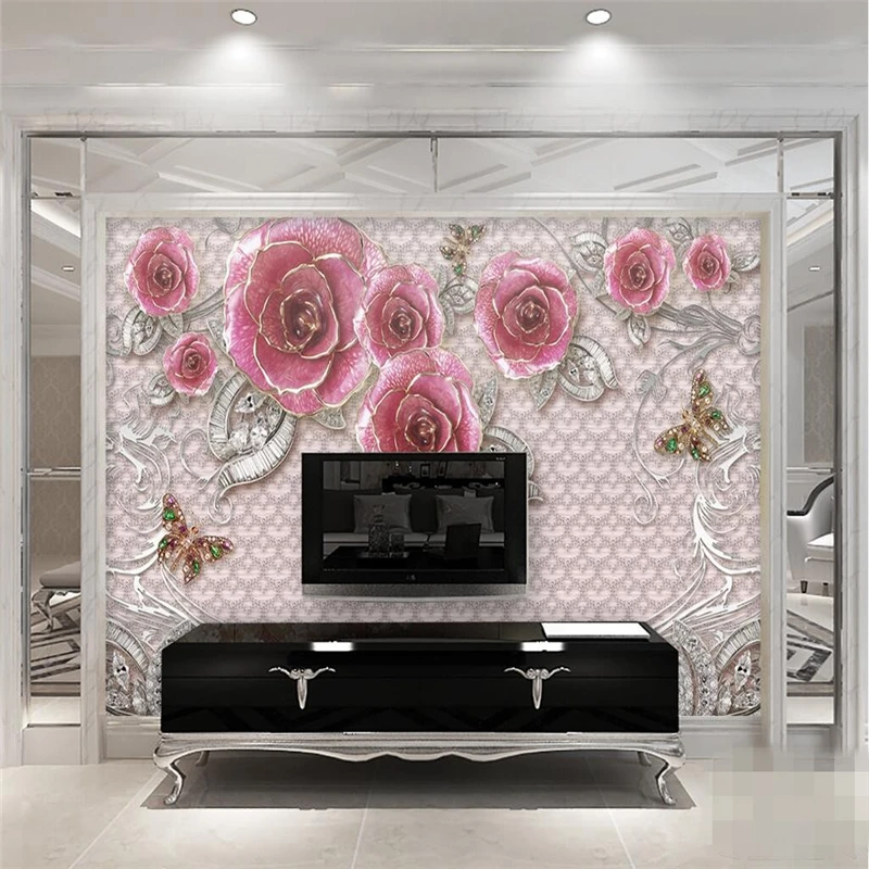 Пользовательские фото обои настенные росписи наклейки изысканные романтические