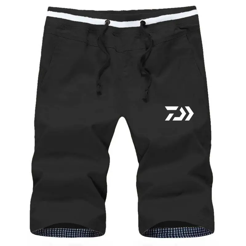 Новые Брендовые мужские рыболовные шорты DAIWA, летние мужские уличные спортивные шорты с принтом, Мужские дышащие свободные рыболовные шорты DAWA - Цвет: 35