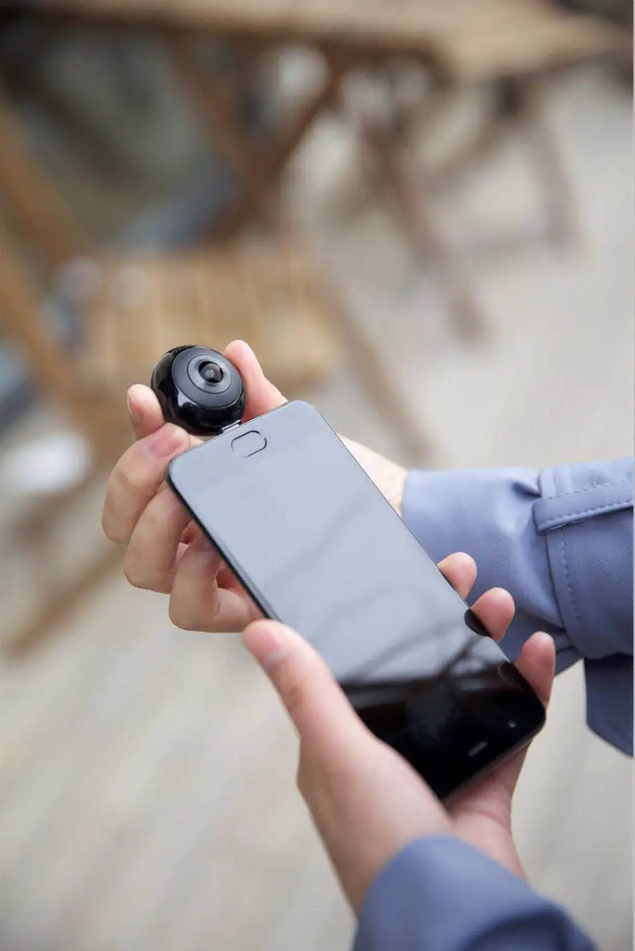 Мини камера Xiaomi MADV 13MP 360 градусов панорамная 5 K HD VR CMOS датчик прямая трансляция для