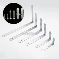 express ship 100pcs stainless steel triangle corner braces cupboard cabinet fixed holder support brackets furniture connectors
