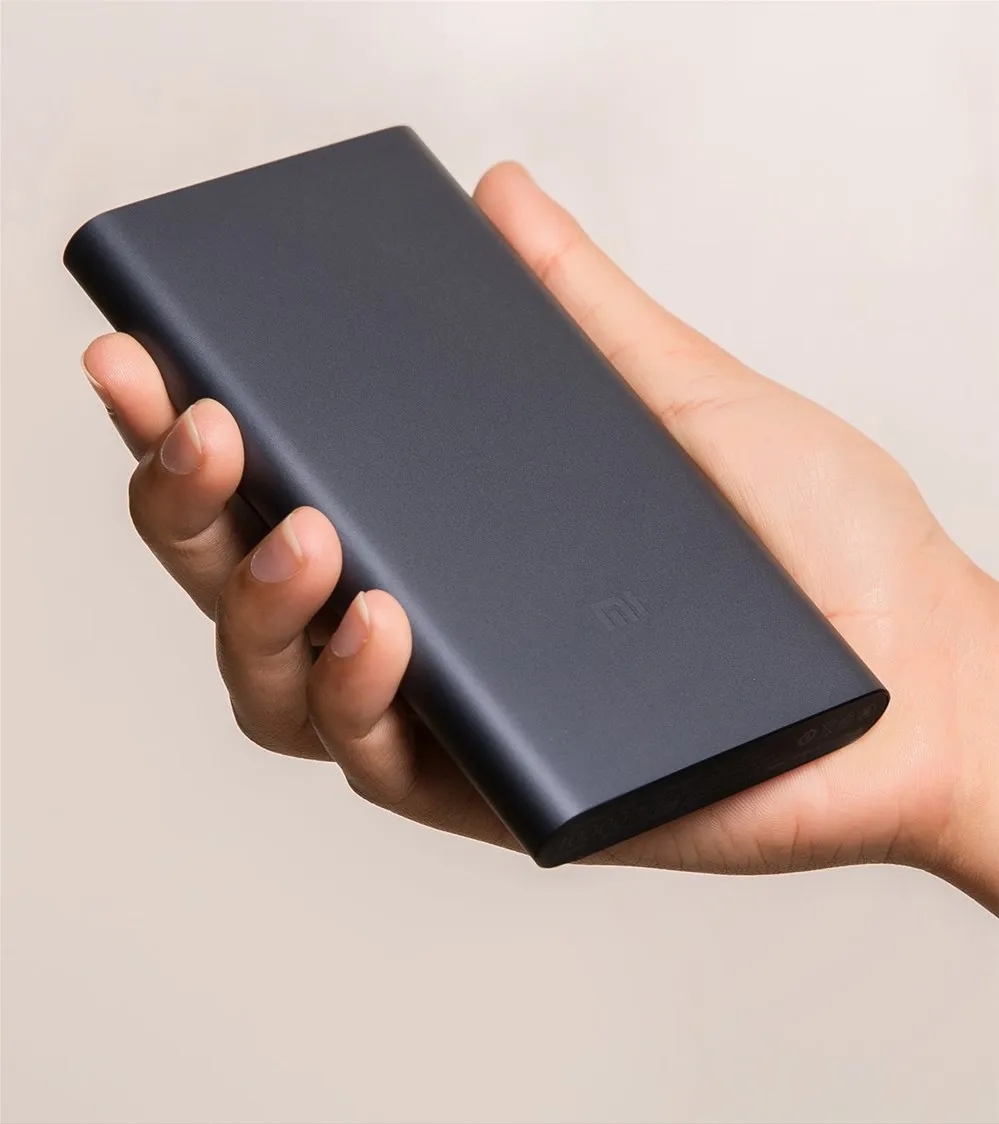 Оригинал Xiao mi 10000MAH POWER BANK 2 (черный)|Внешние аккумуляторы| |