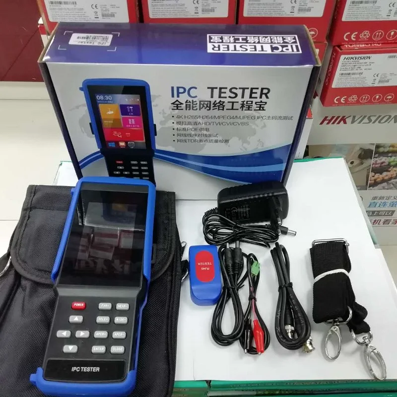 IPC9310 IPC тестер 4,3 дюймов 5 в 1 HD H.265 4 к IP аналоговый CCTV тестер монитор AHD CVI TVI CVBS камера тестер 8MP 5MP RJ45 TDR POE