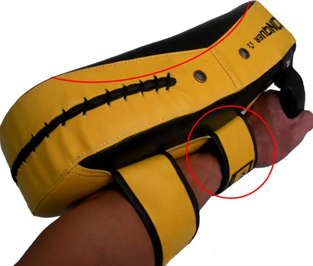 Цельнокроеное платье Дракон стопы ногами боксерские колодки Щит фокуса цель для