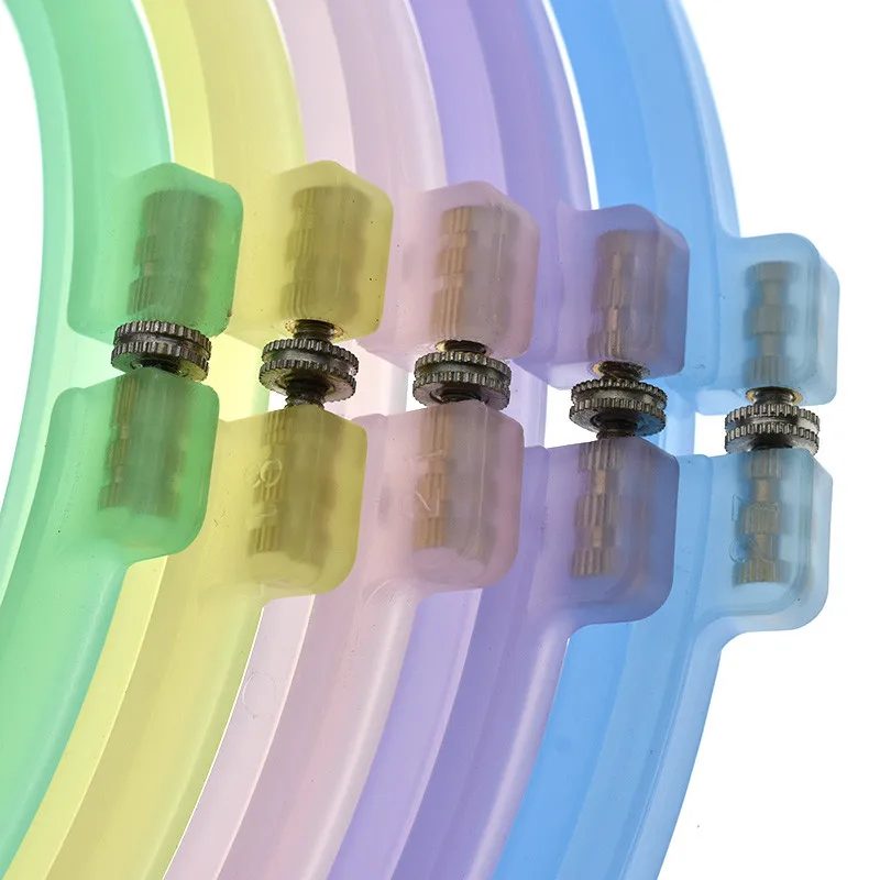 Регулируемый инструмент для шитья пластиковый вышивки крестиком рамка кольца