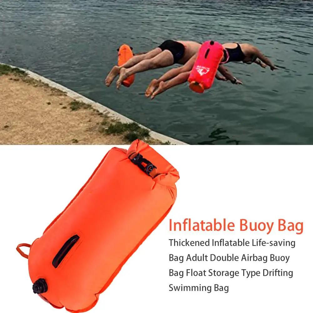 28Л надувной открытый плавательный буй буксировочный поплавок сухой мешок