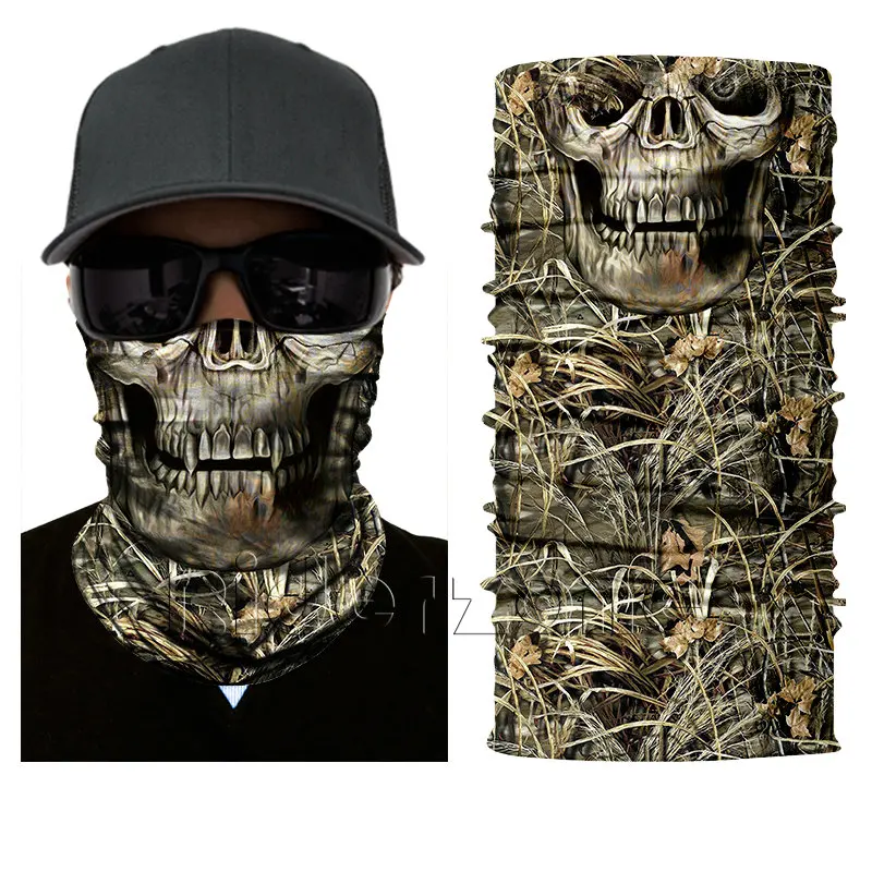 Ветрозащитный череп рот Бандана Балаклава мотоциклетная защита для лица