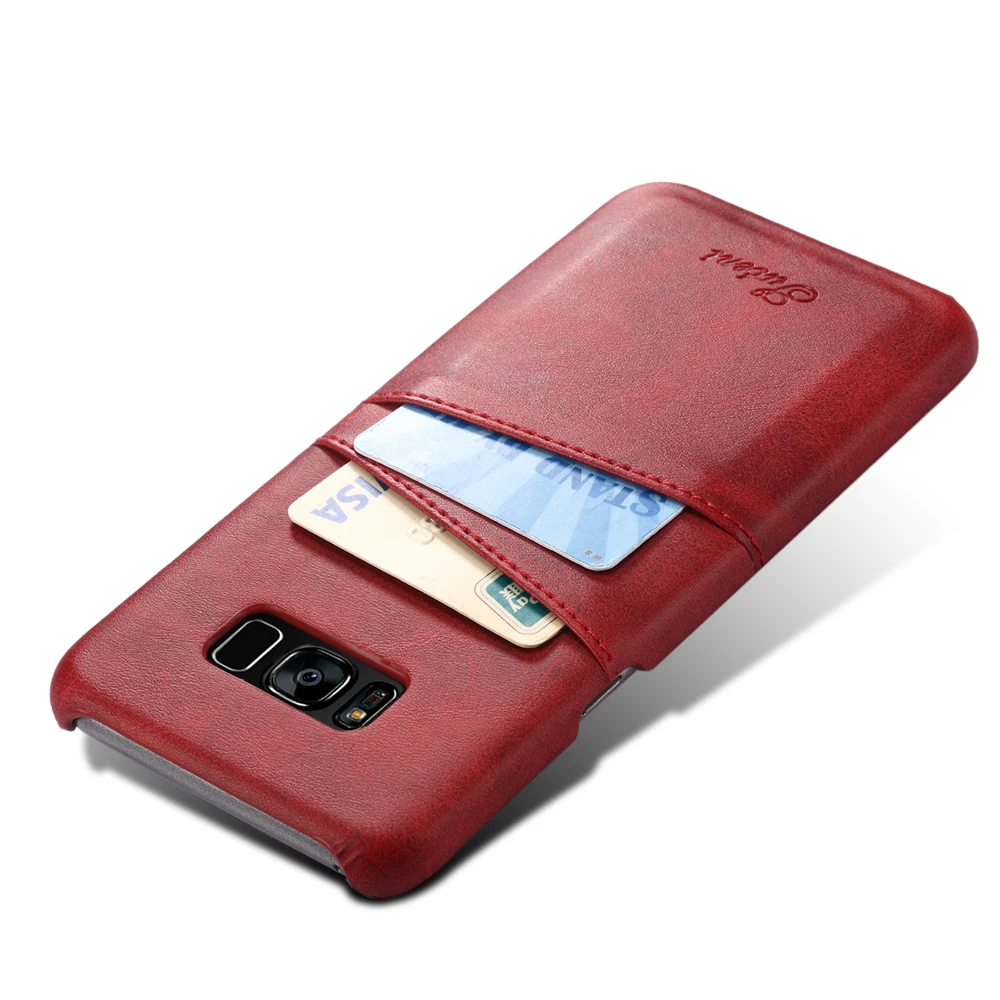 For Samsung S8/S8PLUS Luxury Brand Leather With Card Case Mobile Phone Shell Coque Fitted Cases | Электроника
