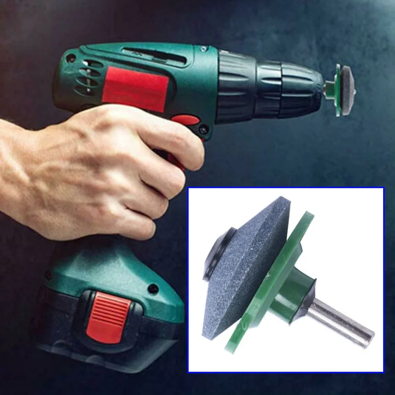 Шт 50*47 мм Универсальная газонокосилка заточной станок для шлифовки Садовые