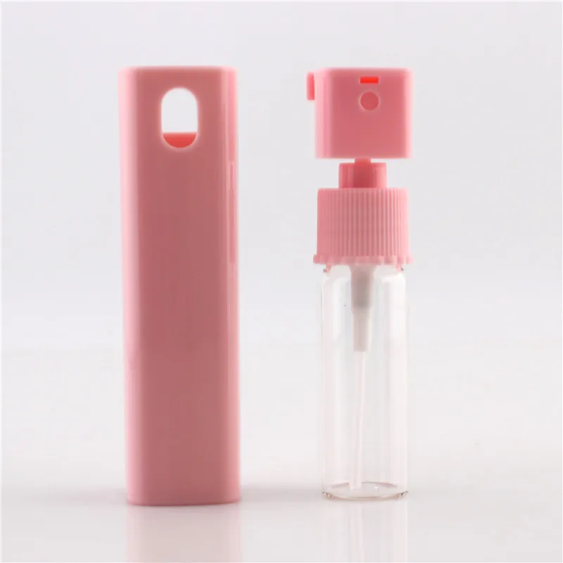 Стеклянная бутылка для духов с пластиковым покрытием 10 мл | Красота и здоровье