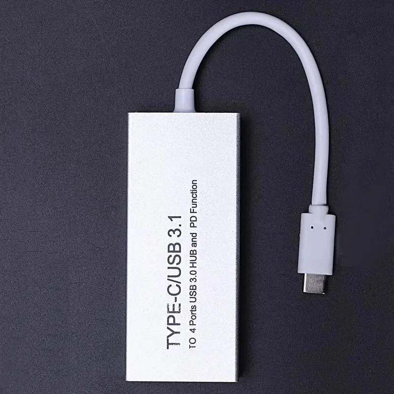 Usb type C/Usb 3 1 до 4 портов Usb3.0 концентратор с Pd разделитель функций кабель переходник