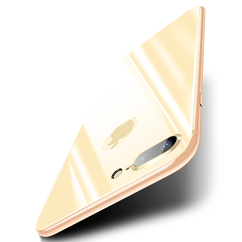 9H 2.5D задняя защита из закаленного стекла для iPhone 7 8 Plus 7Plus 8 Plus X XS MAX XR 11 Pro MAX полное покрытие черный белый