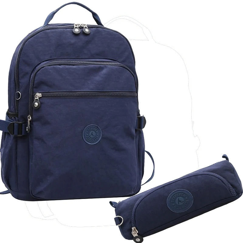 Школьный рюкзак ACEPERCH для девочек-подростков, женский рюкзак Mochila Feminina, Женский нейлоновый водонепроницаемый рюкзак для ноутбука - Цвет: 9