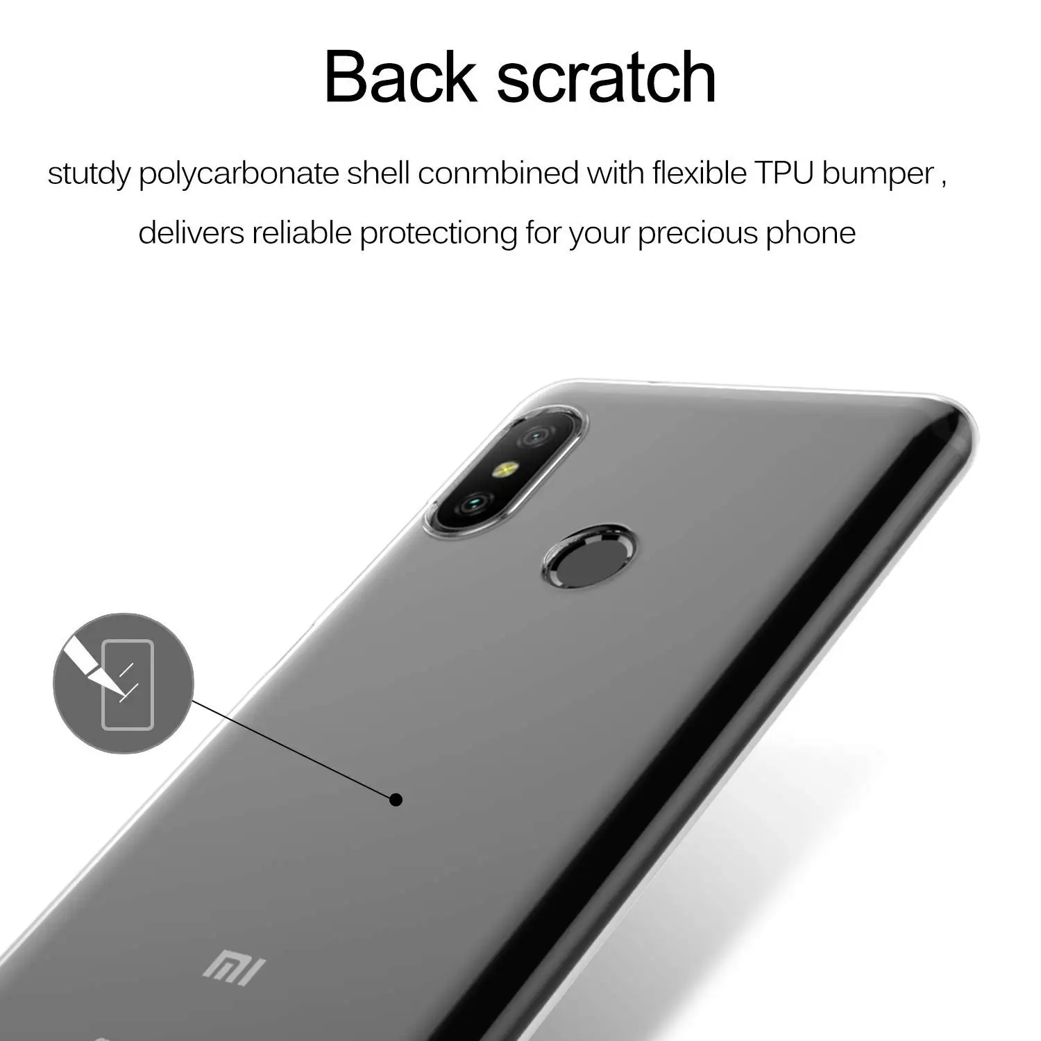 Чехол для Xiaomi Redmi 5 5a 4 4x 4a 6 6pro телефон чехлы сяо mi 5x 5S Примечание 3 защиты Прозрачный