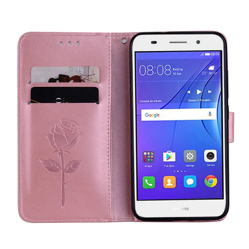 Для huawei Y3 чехол Высокое Качество кожаный флип-чехол для телефона для huawei Y3 CRO-L22 CRO-L02 CRO-L03 книга Стиль Стенд кожаный чехол