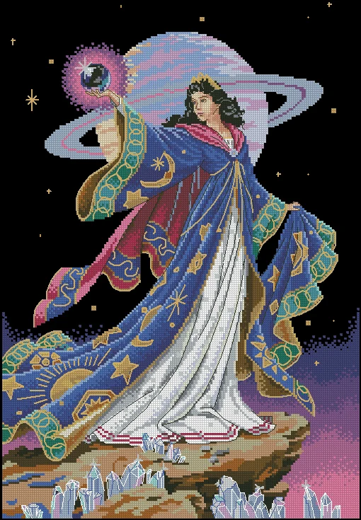 Высококачественный красивый и милый комплект для вышивки крестиком