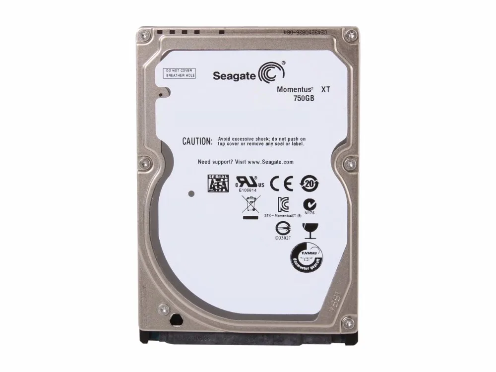 Гибридный накопитель Seagate Momentus XT ST750LX003 750 гб 7200 об/мин 32 мб кэш 2 5 дюйма SATA 6 0|cache