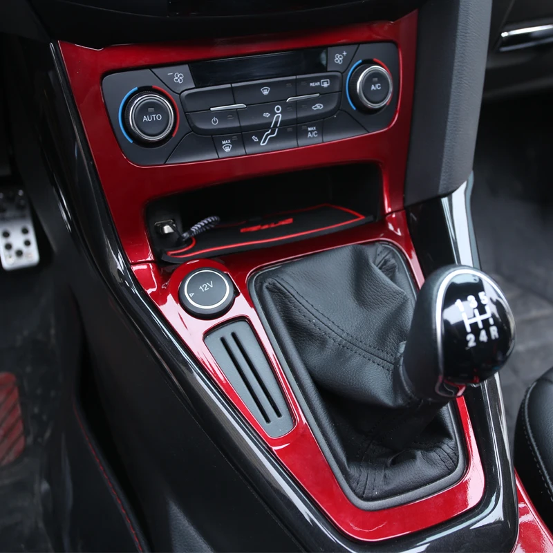 3 шт./компл. ABS Red Gear panel canholder cup holder специальный модифицированный декоративный
