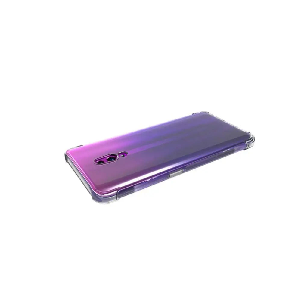 Protection Transparent TPU Silicone For OPPO Realme 3 Pro Reno10x Zoom Version Reno F11 F9 Shockproof |