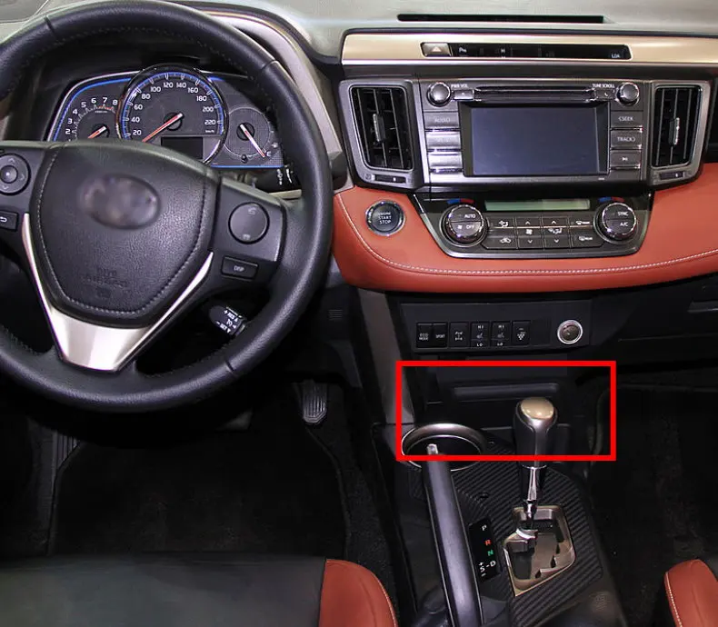 Liandlee для Toyota RAV4(XA40) 2013~ скрытое специальное автомобильное беспроводное зарядное устройство для хранения IPhone Android Iphone зарядное устройство