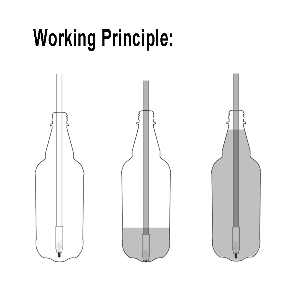 Подпружиненный наполнитель для пивоваренных бутылок 13 дюймов длина 3/8 дюйма|beer