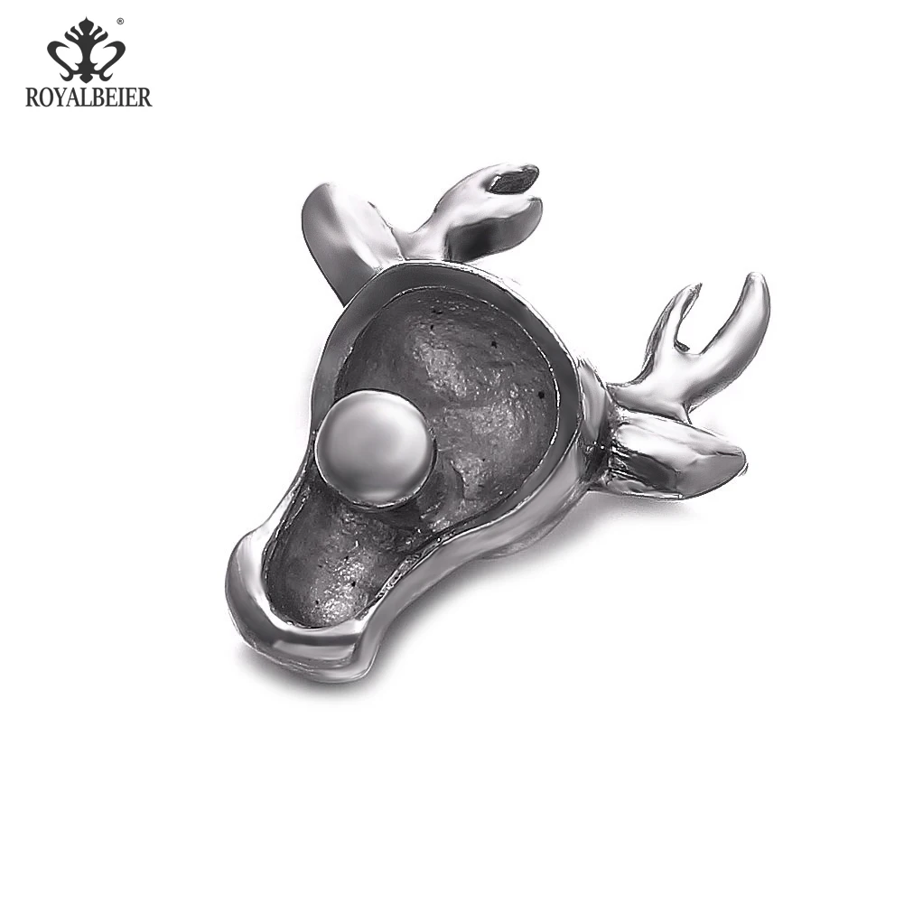 

RoyalBeier 18mm Metal Animal Snap Buttons 3D Eagle Rhinestone Carving Fits Bracelets Bangles DIY For Unisex Snap Jewelry Bijoux