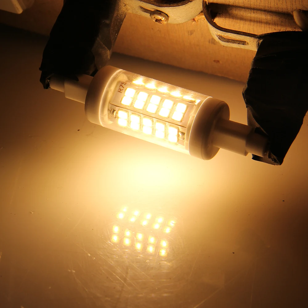 Светодиодная лампа Goodland R7S 78 мм 118 5 Вт 10 светодиодная переменного тока 110 В 220 SMD 2835