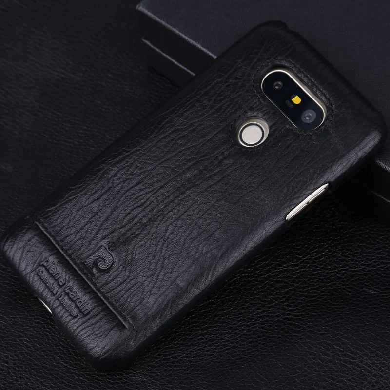 Чехол Pierre Cardin для LG G6, роскошный брендовый Винтажный чехол из натуральной кожи, чехол s, сумки для LG G6, жесткая тонкая задняя крышка