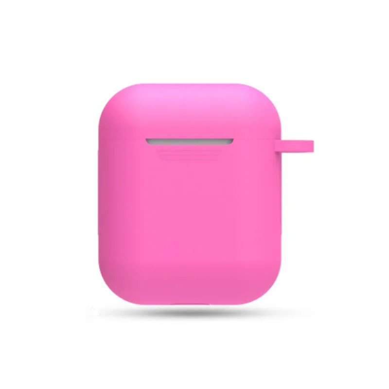 without hook09 1 шт ТПУ силиконовый Bluetooth беспроводной чехол для наушников Защитный чехол для airpods ультратонкий протектор чехол для наушников s - Цвет: without hook09