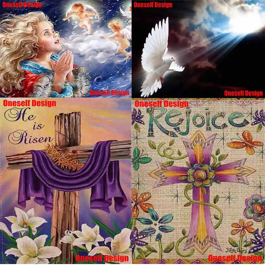 Популярная 5d алмазная живопись полный набор крест 5D вышивка квадрат Иисус Стразы