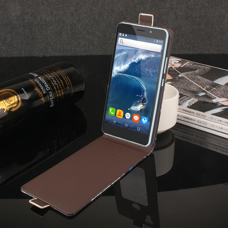 HongBaiwei модные кожаные чехлы для THL T9 Pro с изображением бабочки цветка башни узор