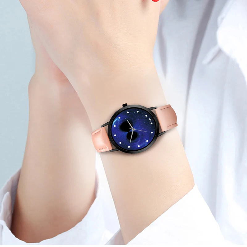 Часы мужские кварцевые с солнечной батареей и кожаным ремешком|Мужские