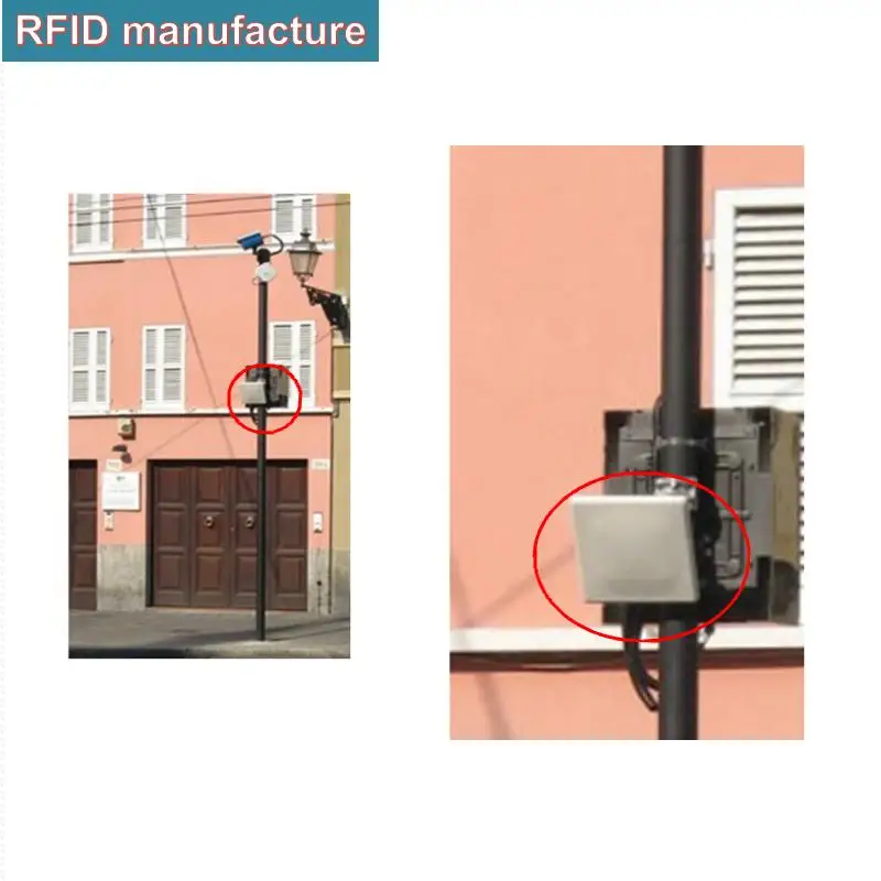 Длинный диапазон считывания 1 20 м встроенный 9.2dbi круговая антенна Impinj r2000 чип