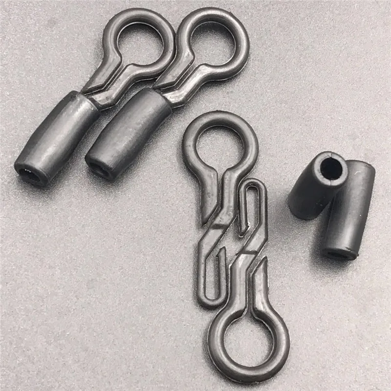 Зажимы 40 шт. + трубок для ловли карпа свинцовые зажимы с фиксирующей трубкой