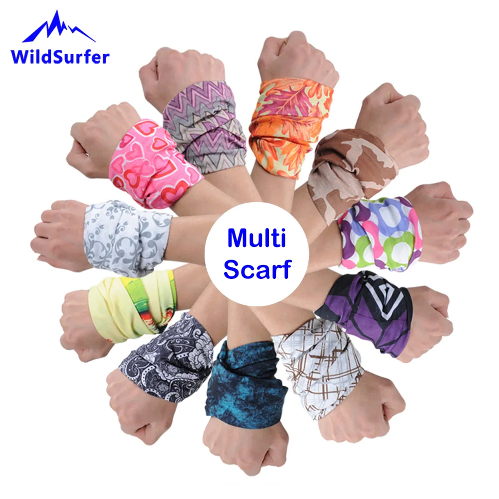 WildSurfer Спортивная маска волшебная повязка на голову обогреватель шеи для улицы