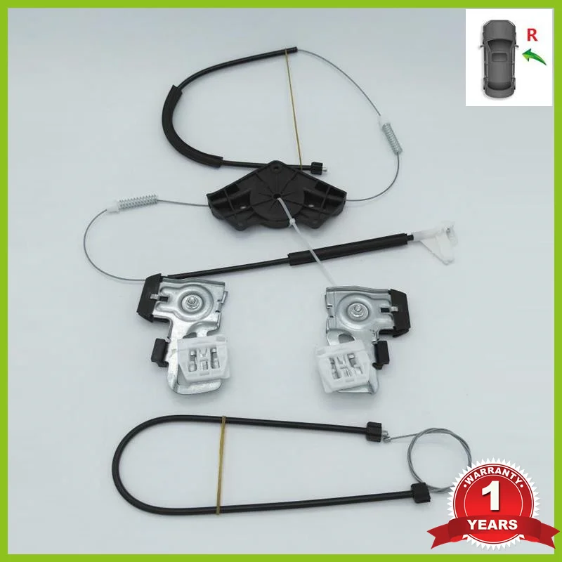 Комплект для ремонта стеклоподъемника Skoda Octavia A4 MK1 1997 1998 1999 2000 2001 2002 2003 2004 2005