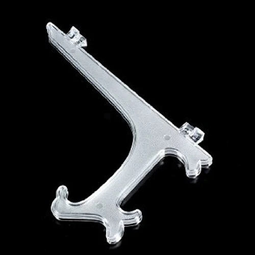 Оптовая продажа 5 шт * Прозрачный 7 &quotДисплей мольберт подставка тарелка чаша