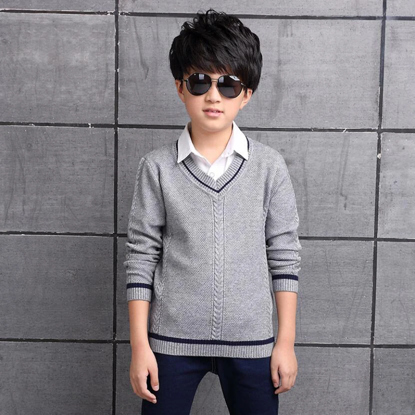 Детская одежда теплые пуловеры для мальчиков флисовая рубашка детская зимняя