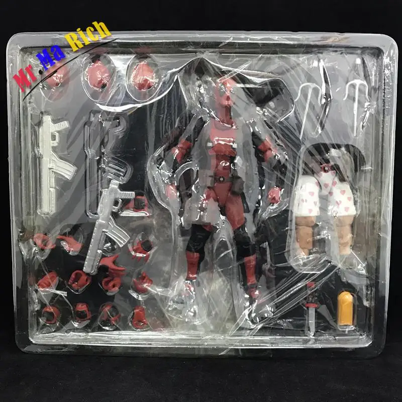 Дэдпул Figma Ex 42 Dx фигурка Дэдпула из ПВХ кукла кукла|model toy|pvc action figuredeadpool figure |